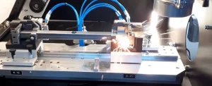Saldatura laser su macchine speciali