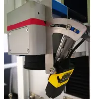 marcatura laser automatizzata di pannelli in acciaio inox per forni industriali
